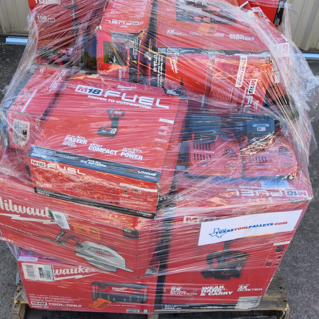 MILWAUKEE TOOL PALLET LOT ID 071801 Untested Customer Returns