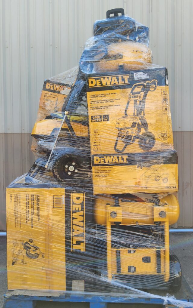 DEWALT TOOL PALLET LOT ID 081104 Untested Customer Returns Texas