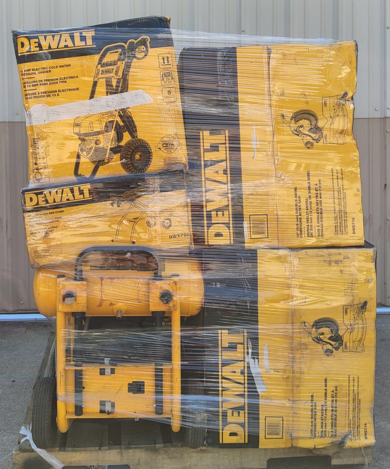 DEWALT TOOL PALLET LOT ID 081102 Untested Customer Returns Texas