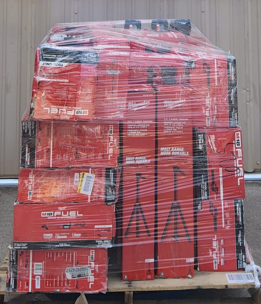 MILWAUKEE TOOL PALLET LOT ID081502 Untested Customer Returns