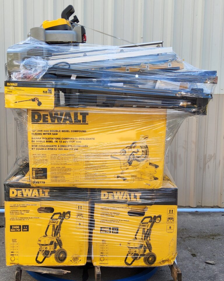 DEWALT TOOL PALLET LOT ID 082501 Untested Customer Returns Texas