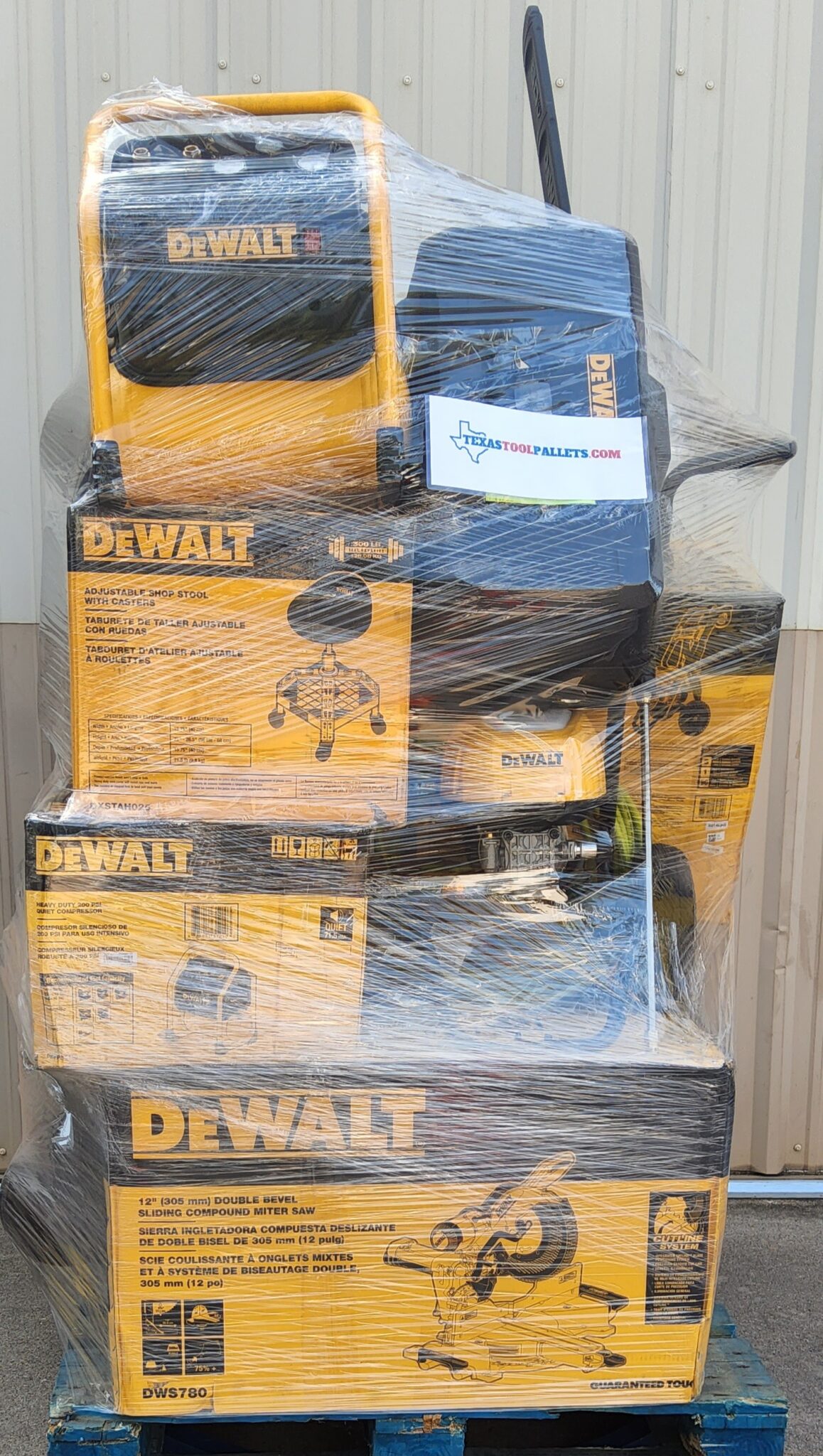 DEWALT TOOL PALLET LOT ID 082320 Untested Customer Returns Texas